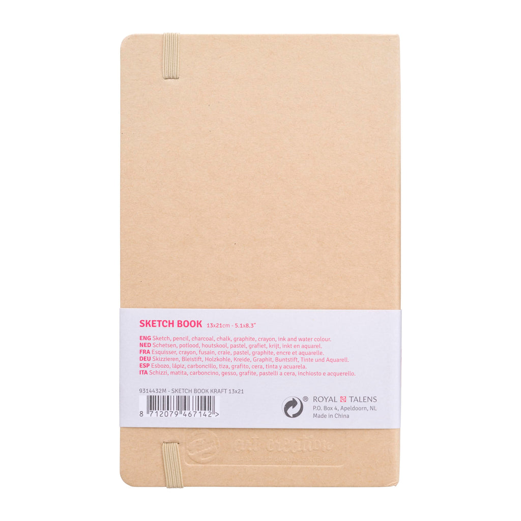 Talens Art Creation Sketchbook 80 Sheets, 13 cm x 21 cm, Black