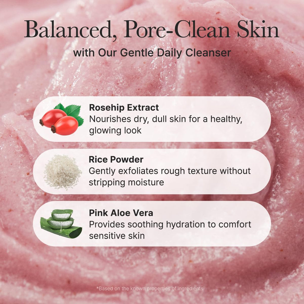 Arencia Calendula Rice Mochi Fresh Cleanser - Moisturizing & Deep-Cleansing (1.76oz)