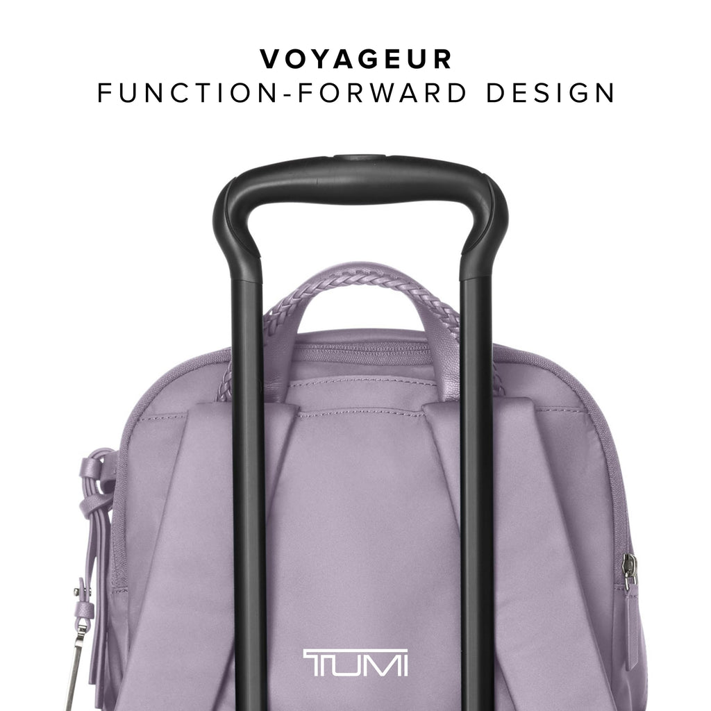TUMI - Voyageur Celina Backpack - Women's Work and Travel Bag - 16.0" X 10.6" X 6.5" - Holds Up to 16" Laptop - Black & Gold Hardware