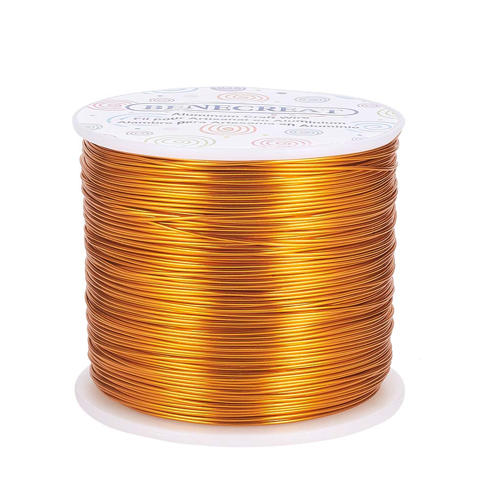 BENECREAT 9 Gauge Jewelry Craft Aluminum Wire 55 Feet Bendable Metal Sculpting Wire for Halloween Craft Floral Model Skeleton Making (Black, 3mm)