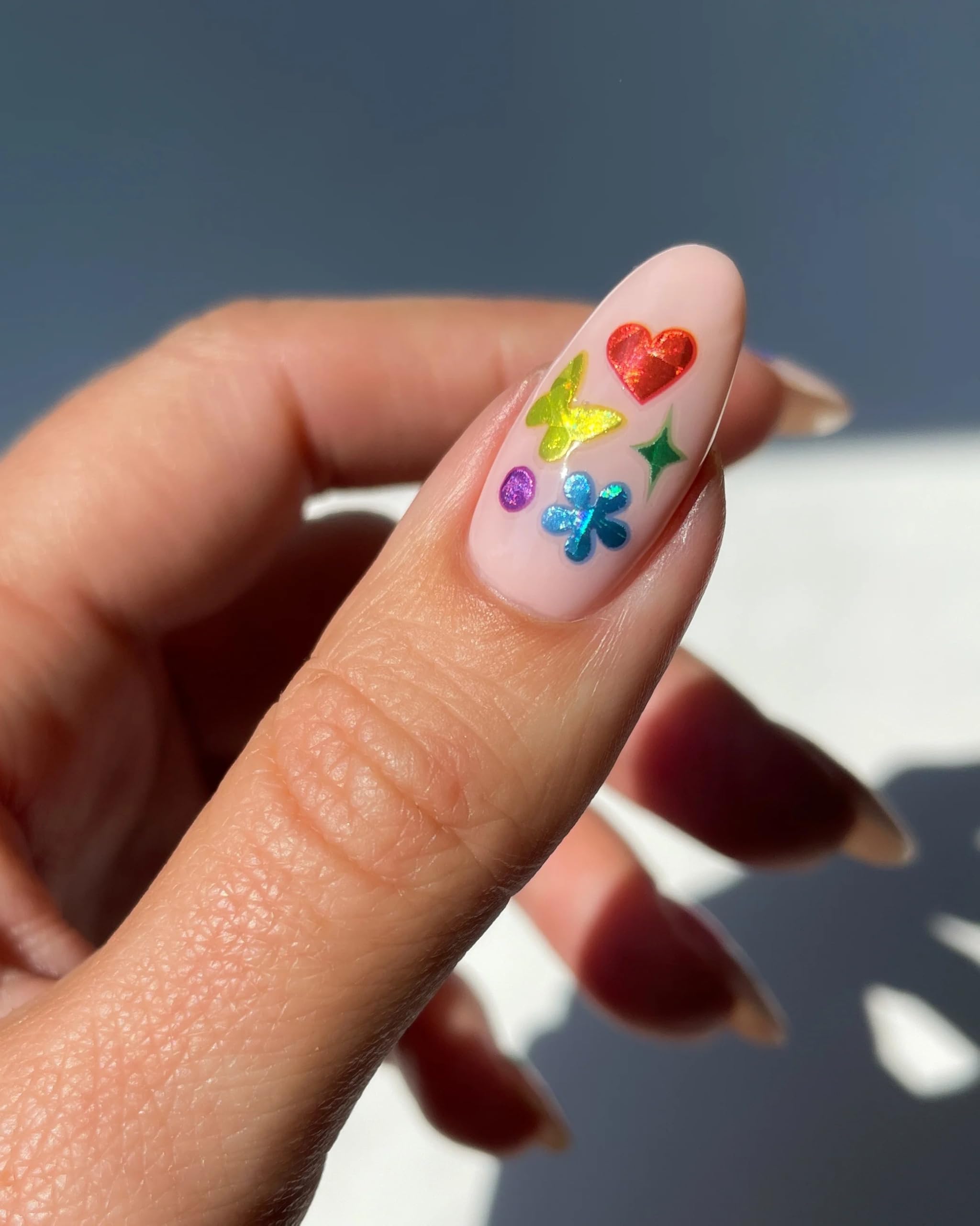 Deco Beauty 90s Baby - Super Thin & Easy-to-Apply Nail Art with The Cutest Designs - Durable & Long-Lasting Nail Art Stickers and Decals for Women, for DIY at-Home Manicures & Salon-Quality Nails