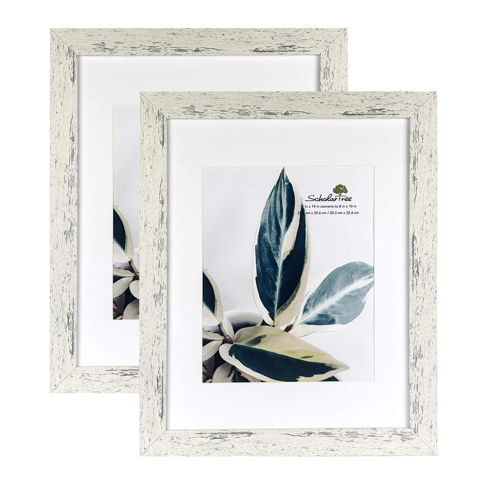 5x7 Picture Frame Gold, Display 5x7 without Mat or 4x6 with Mat, Wall Gallery Photo Frames