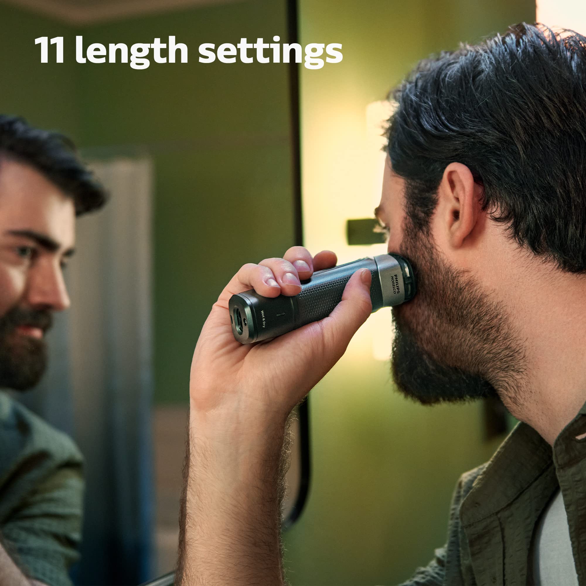 Norelco Philips Multigroom Series 5000 (MG5750/49) 18 Piece, Beard Face, Hair, Body Hair Trimmer for Men - NO Blade Oil