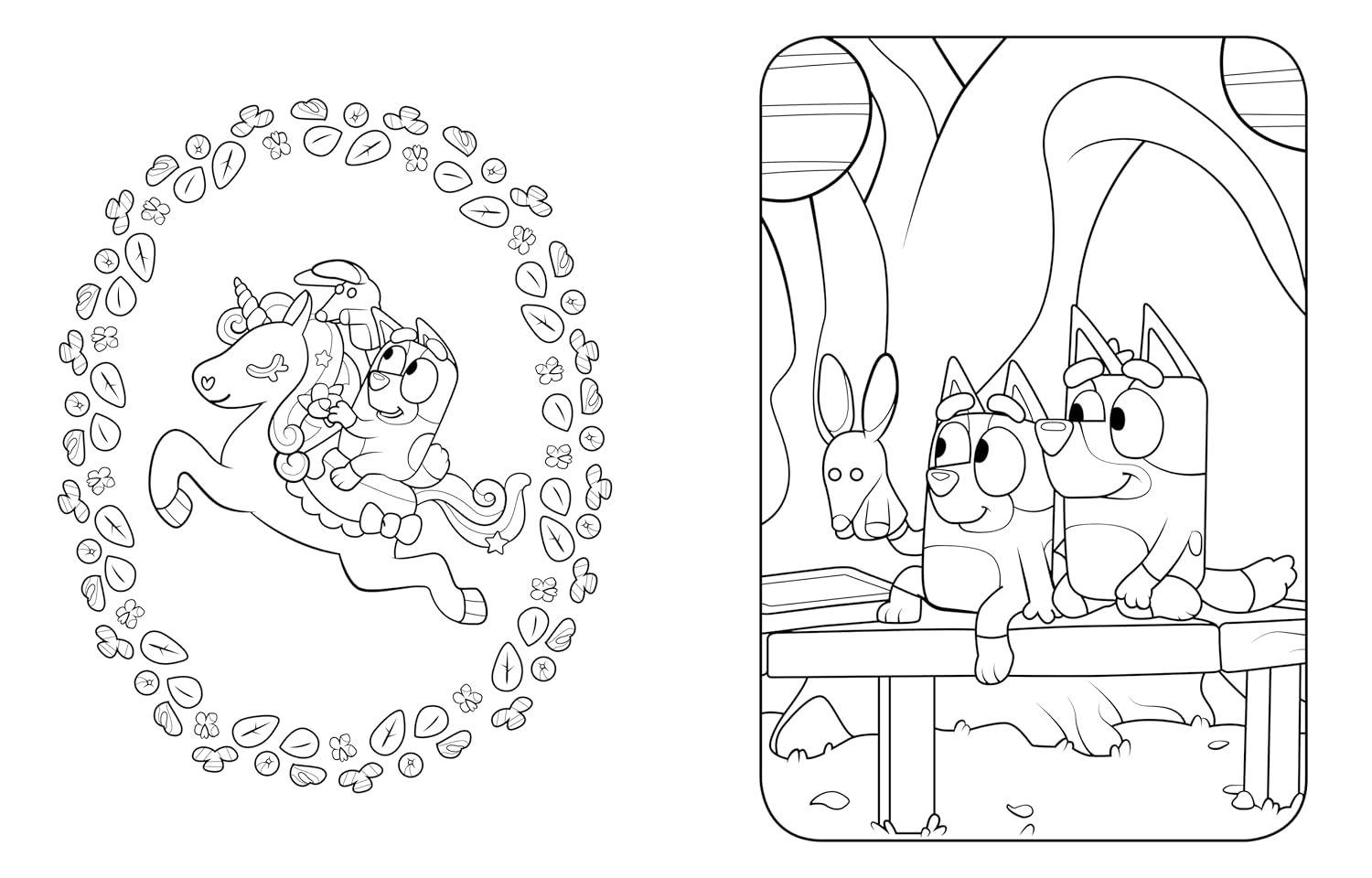 Bluey: Big Backyard: A Coloring Book