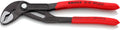 KNIPEX Tools Cobra Water Pump Pliers, 7 1/4 inch, red