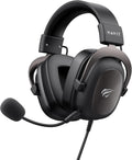havit H2002d Gaming Headsets for PS4,PC, 53MM Drivers Surround Sound PS5 Headset with Mic Gaming Headphones with Mic Durable Aluminum Frame Valentines Gifts for Men