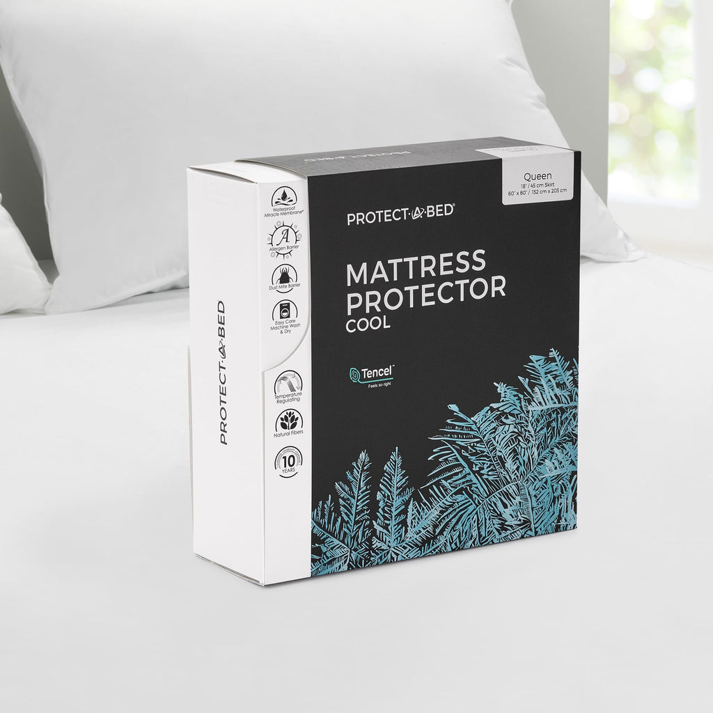 Arctic Chill Mattress Protector, Protect-A-Bed, Waterproof, 5-Sided, Twin