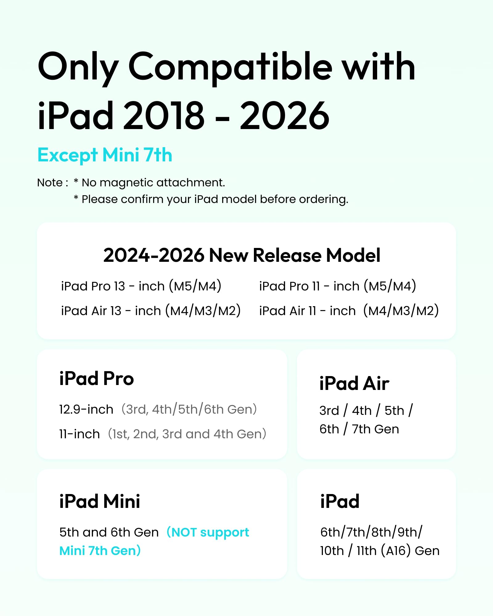 Metapen Pencil Air8 Pro for iPad 2018-2026, Ultra-Quiet, 2X Fast Charging, Palm Rejection Stylus Pen for iPad a16/11/10/9/8/7/6th Gen, Pro 12.9/11/13-inch M4, Air 3/4/5/M2/M3/M4, Mini 5/6th