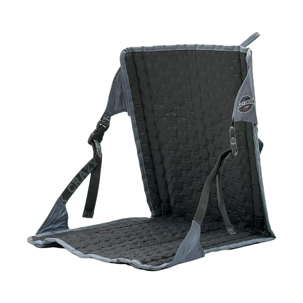 Crazy Creek HEX 2.0 PowerLounger for Day Hiking & Backpacking Trips, 250 LBS Weight Capacity, Adjustable Straps, Compact Design, Water-Resistant, Aleutian Blue/Slate
