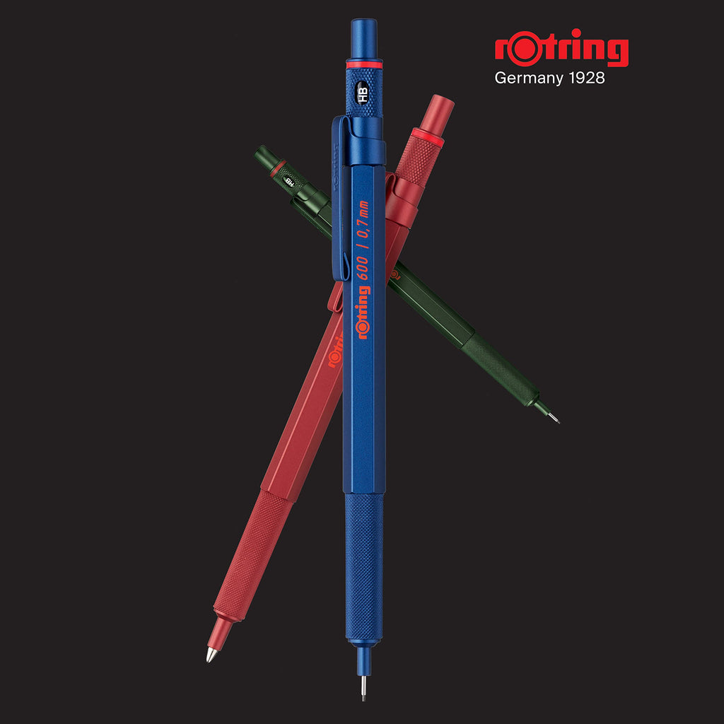 rOtring 600 Mechanical Pencil, 0.5mm, Black Barrel - For Writing, Drafting, Engineering, Architecture Professionals