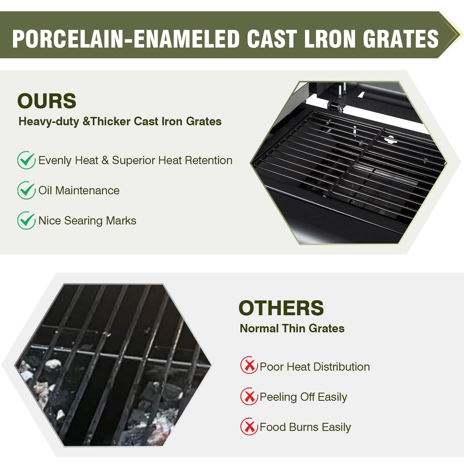 BESTFIRE Foldable Flat Top Grill, Outdoor Griddle-3 Burner Propane Griddle with Two Foldable Shelves,36" Flat Grills Outdoor-45,000 BTU Gas Grill for BBQ& Outdoor Cooking,Black