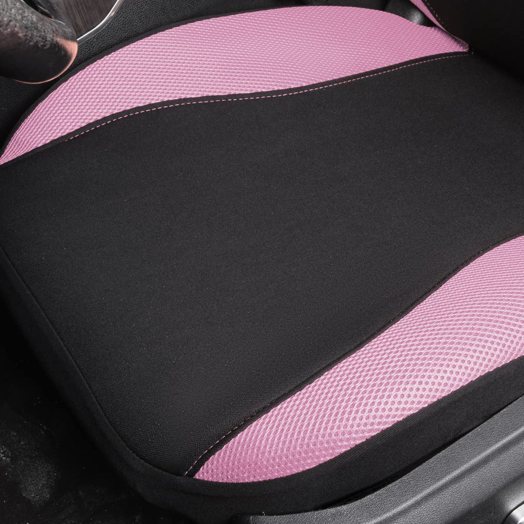 Flying Banner Butterfly car seat Covers ful Set Fashion Universal Lady Woman Female Rear Bench Split Colorized (2 Fronts, Mint Blue)