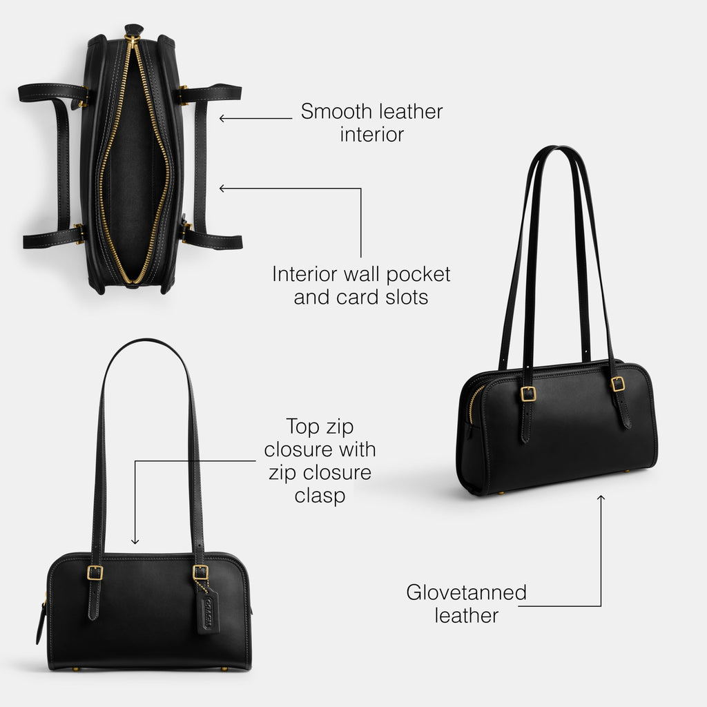 COACH Swing Zip Bag with Grommets