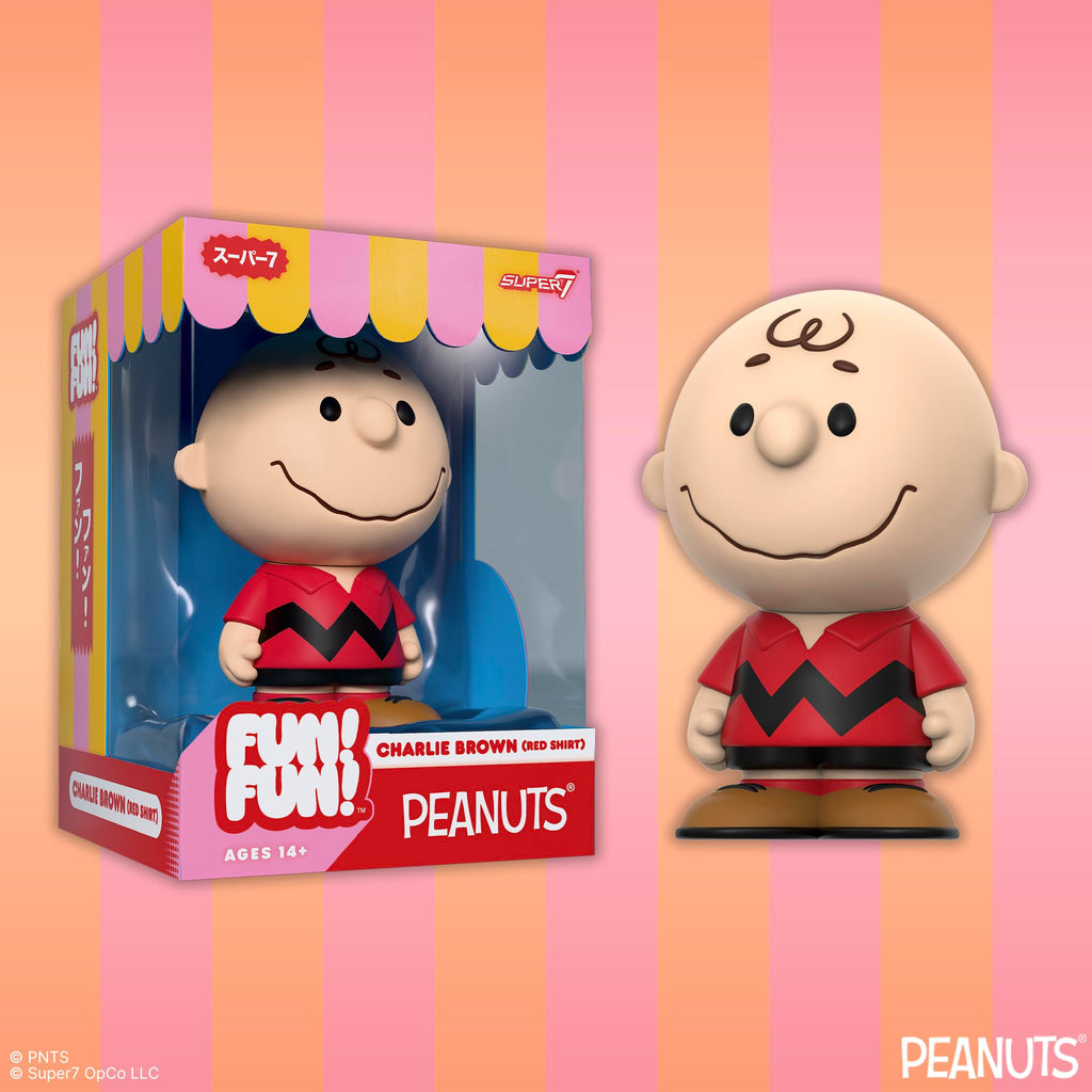 Super7 Fun! Fun! Peanuts Snoopy (Puffy Coat) Vinyl Figure - 5" Peanuts Action Figure - Classic Cartoon Fans Collectibles & Retro Toys - Cartoon Model for Collectors & Display Figurine - Comic Strips