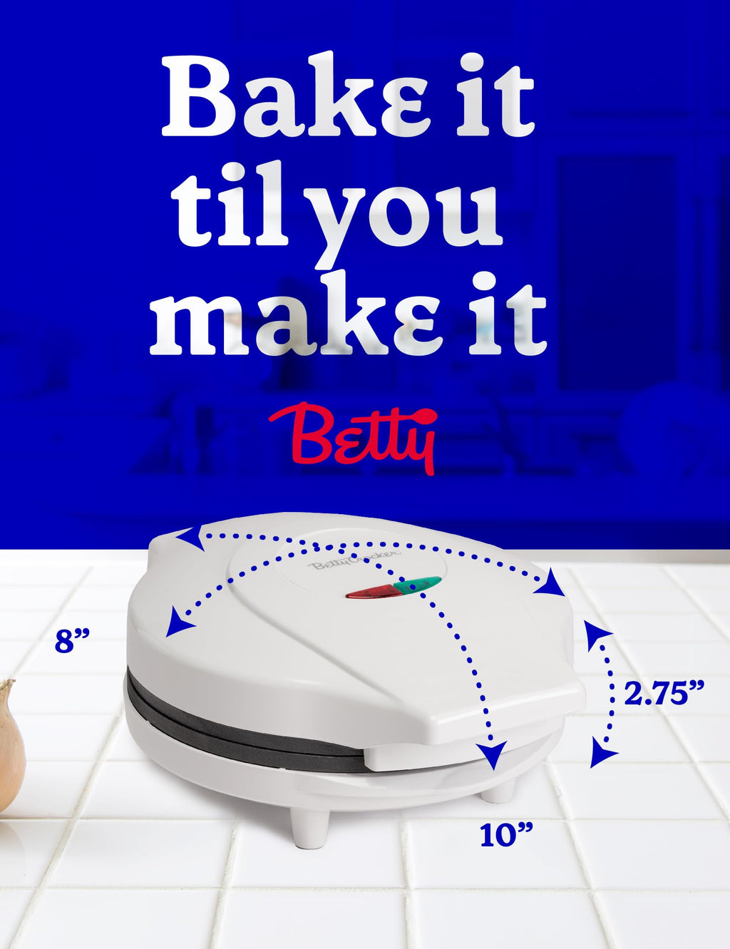Betty Crocker Pizza Maker Plus,12" Indoor Electric Grill,Nonstick Griddle Pan for Pizzas,Quesadillas,Tortillas,Nachos and more,12" Electric Griddle for Delicious Meals and Snacks,Red,(Pack of 2)