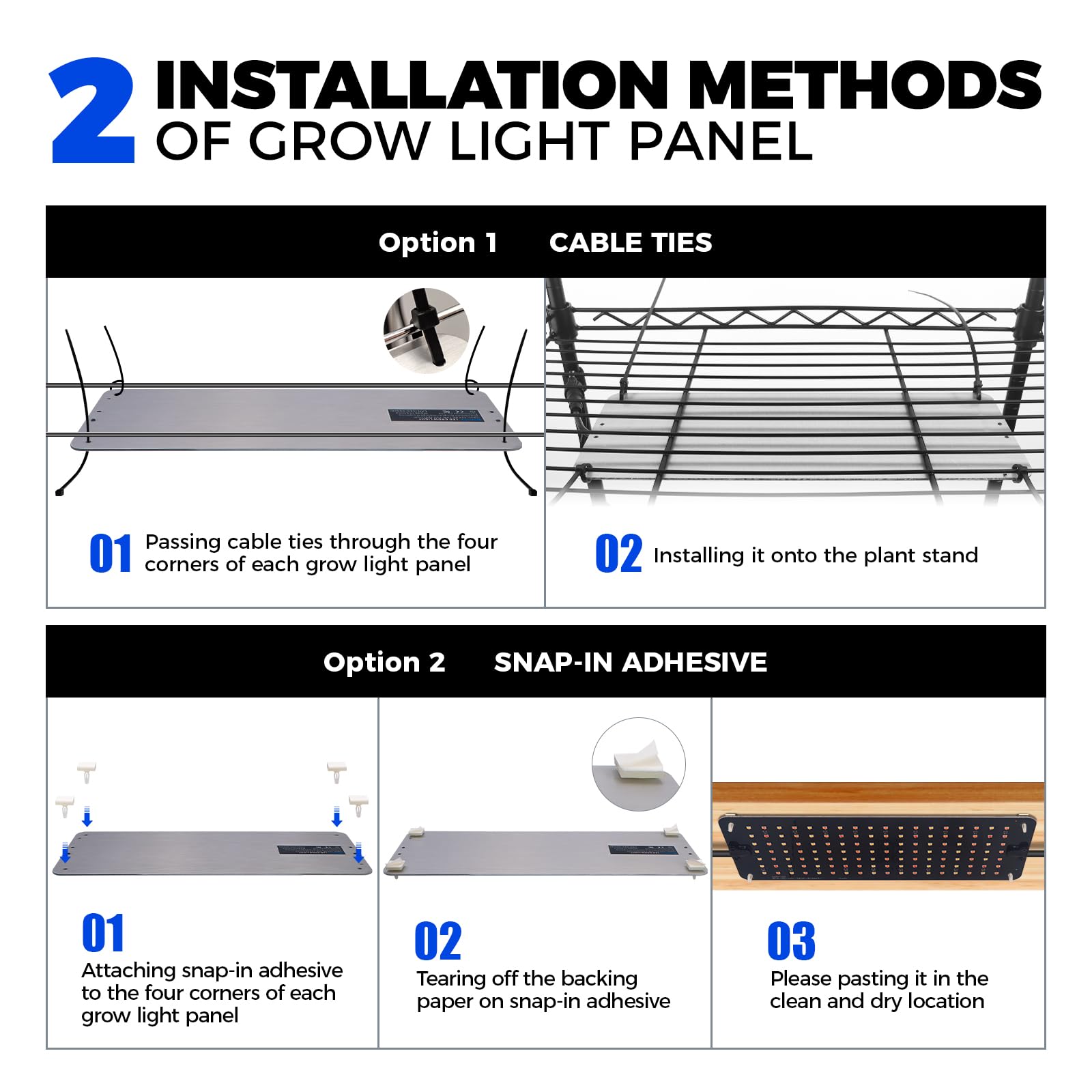 CX2 Plant Stand with Grow Lights for Indoor Plants, 6-Tier Metal Plant Shelf Display Rack with 2FT 150W Full Spectrum Plant Light, 3 Adjustable Spectrum, Timer, for Growing, 29.5x13.8x71IN