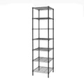 Finnhomy Heavy Duty 5 Tier Wire Shelving Unit, 18x18x59-inches 5 Shelves Storage Rack, Metal Shelving with Thicken Steel Tube, NSF Certified, Chrome