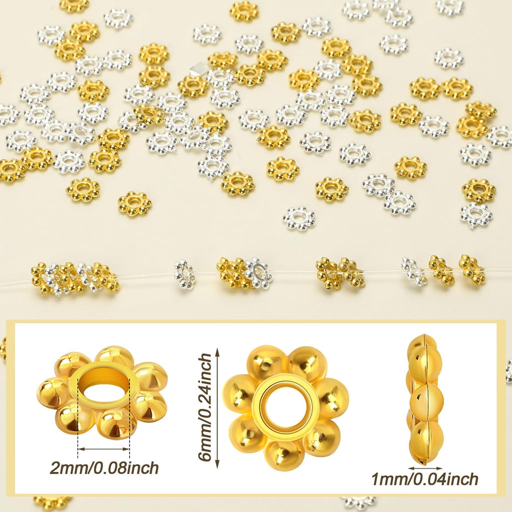 Augshy 700PCS White Letter Beads Alphabet Beads for Making DIY (6mm) | Premium Acrylic Cube Shape, Ideal Bracelets and Keychains, Large Hole Design for Easy Paracord Threading