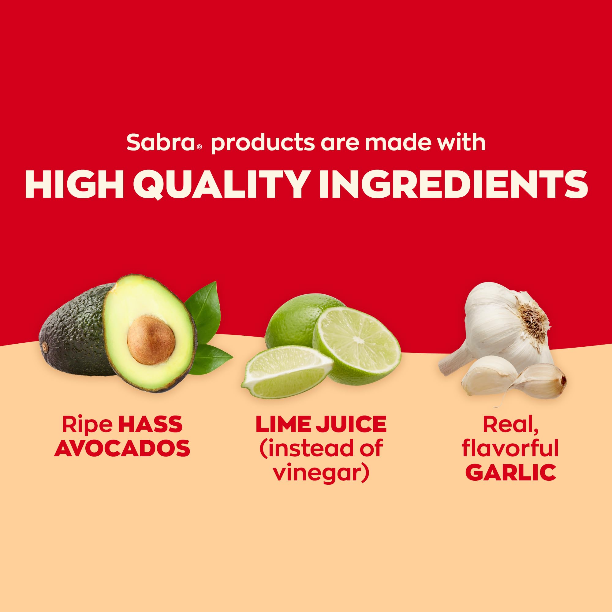 Sabra Snackers Guacamole Dip with Rolled Tortilla Chips, 2.8 Oz - Individual Guacamole Cup for On the Go Snack Packs -Dairy-Free, Kosher & Gluten-Free