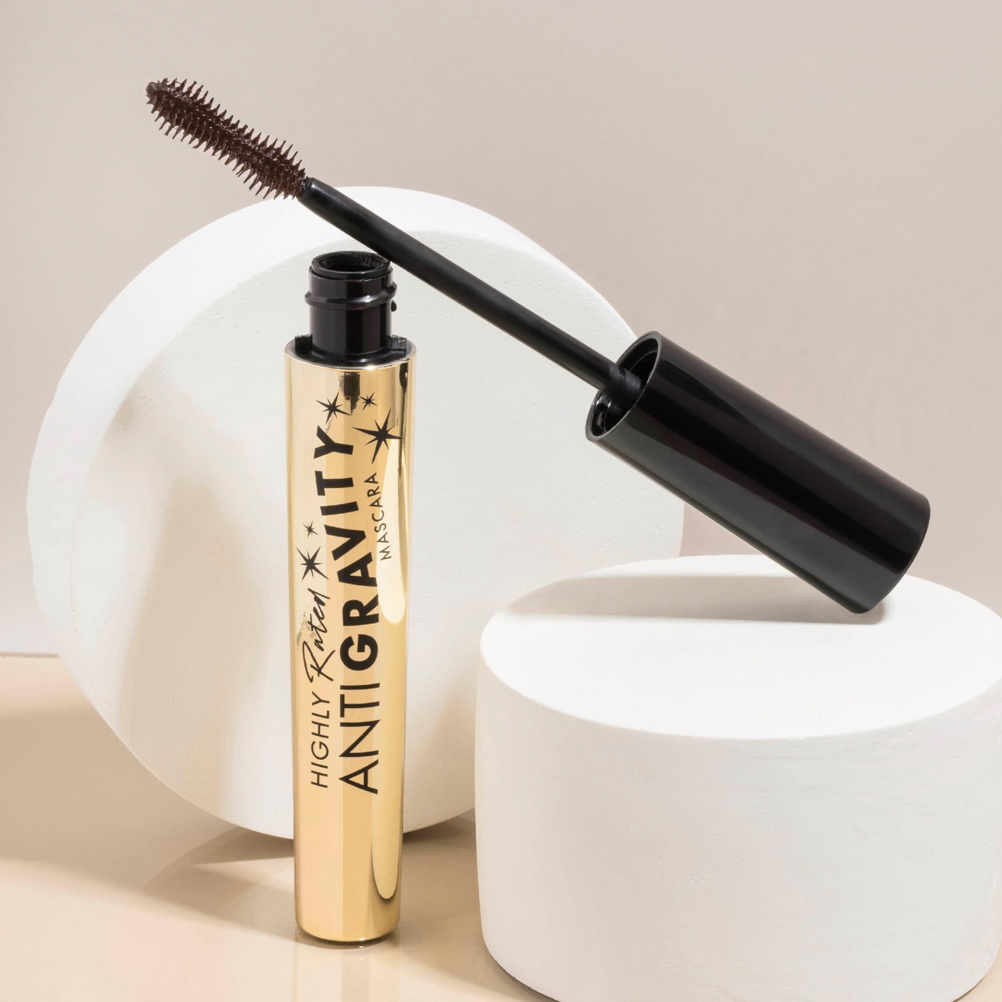 Milani Mascara Volume and Length, Highly Rated Anti-Gravity Black Shade with Castor Oil and Molded Hourglass Shaped Lash Coating Mascara Wand