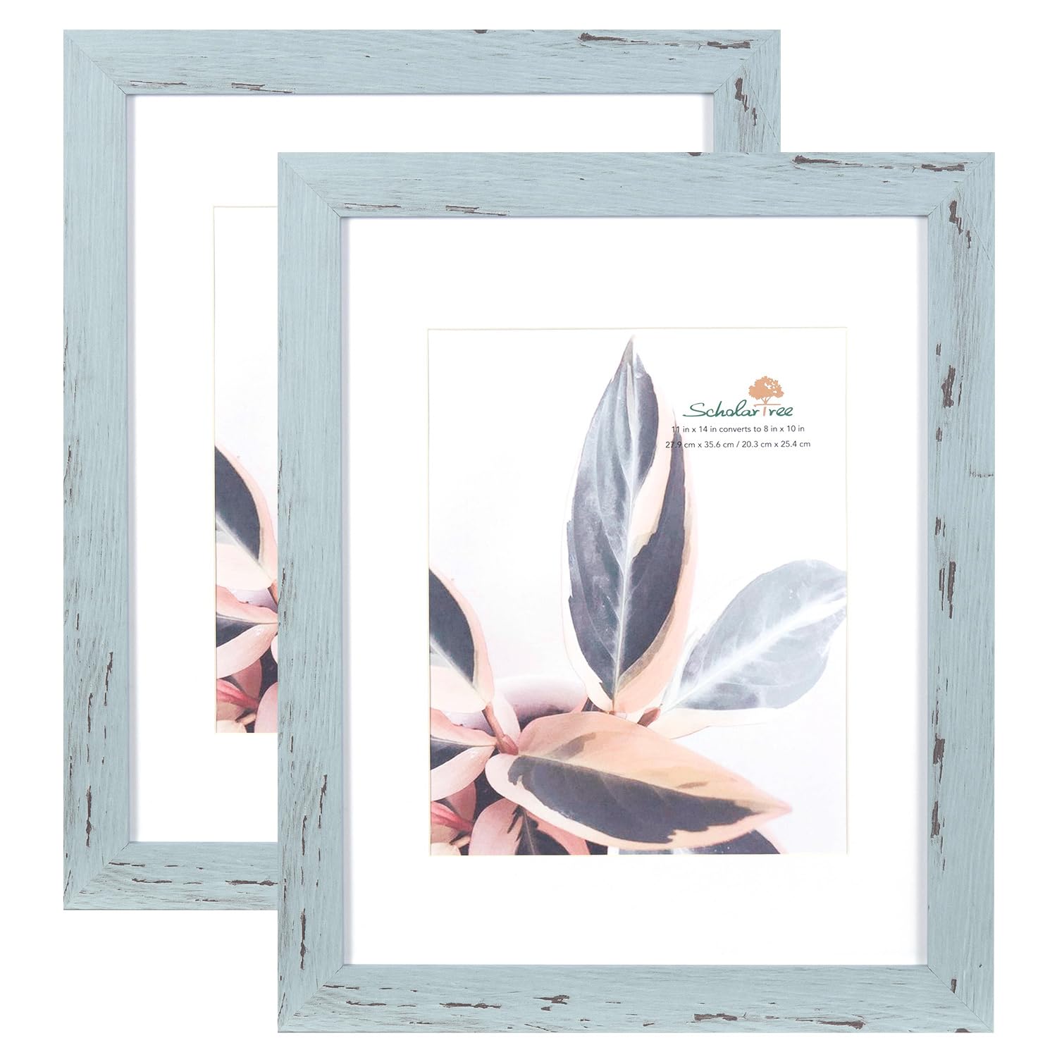 5x7 Picture Frame Gold, Display 5x7 without Mat or 4x6 with Mat, Wall Gallery Photo Frames