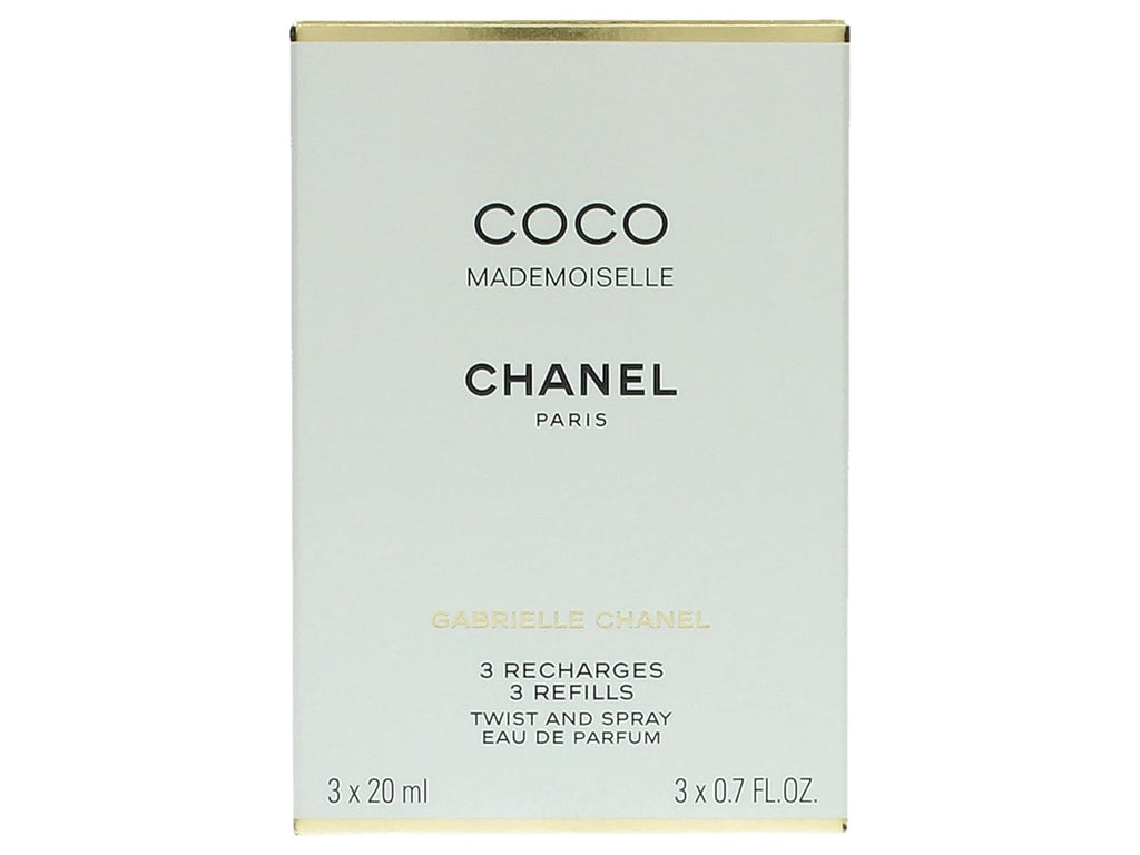 Chanel Chanel Coco Mademoiselle Twist & Spray Eau De Parfum Refill 3x20ml/0.7oz