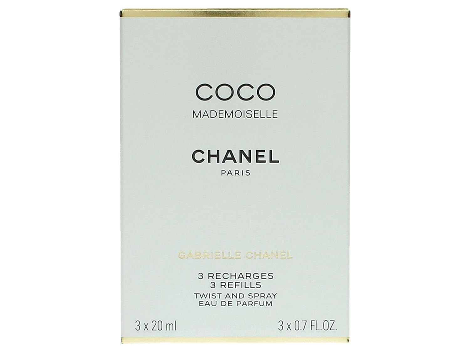 Chanel Chanel Coco Mademoiselle Twist & Spray Eau De Parfum Refill 3x20ml/0.7oz