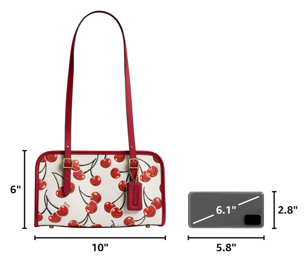 COACH Swing Zip Bag with Grommets