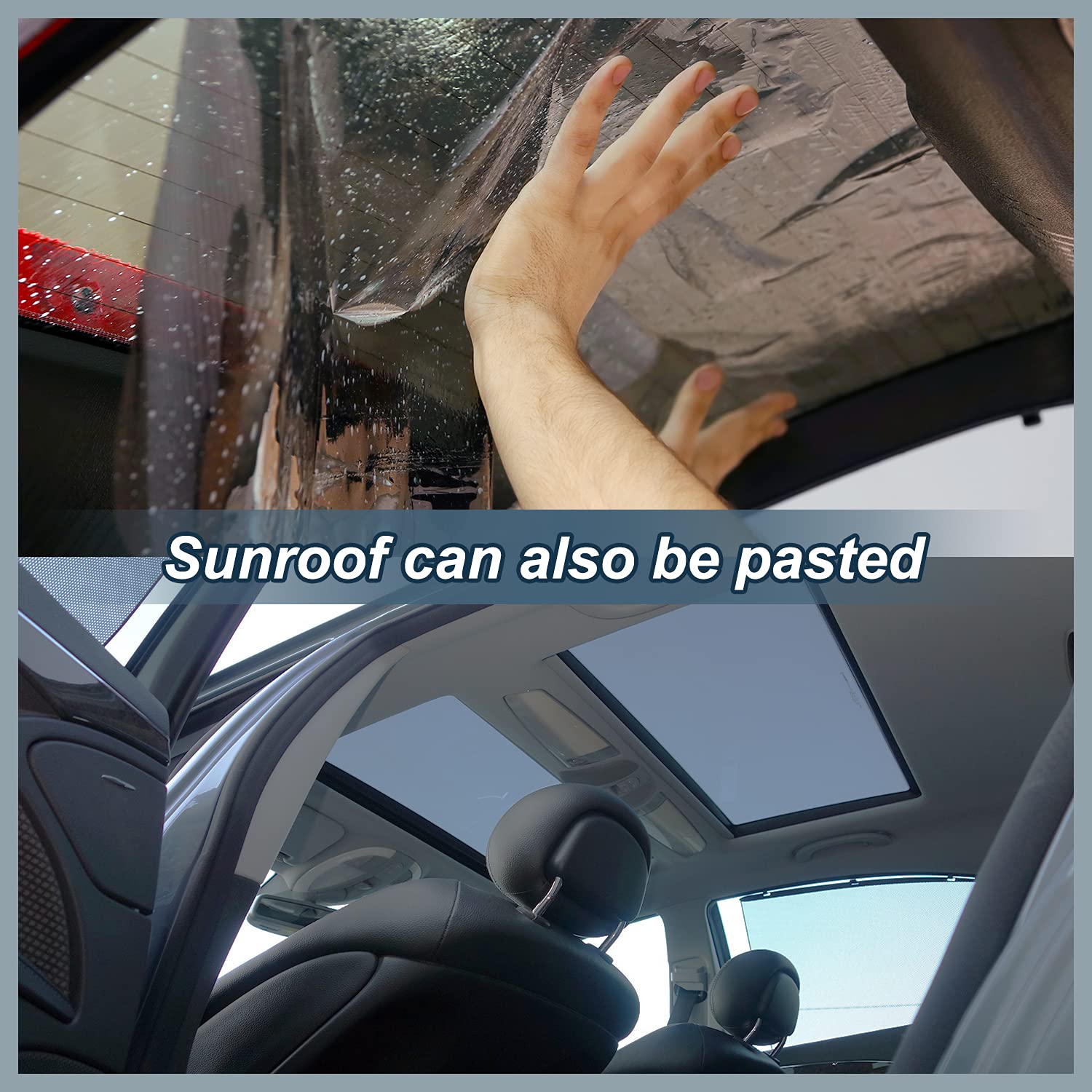 Window Tint Film for Cars 5% VLT 20in x 10Ft Ceramic Window Tints, Blocks 99% UV & IR Rays, Heat Resistant Anti Glare Film for Windshield, Scratch Resistant Sun Shade Auto Tint Roll
