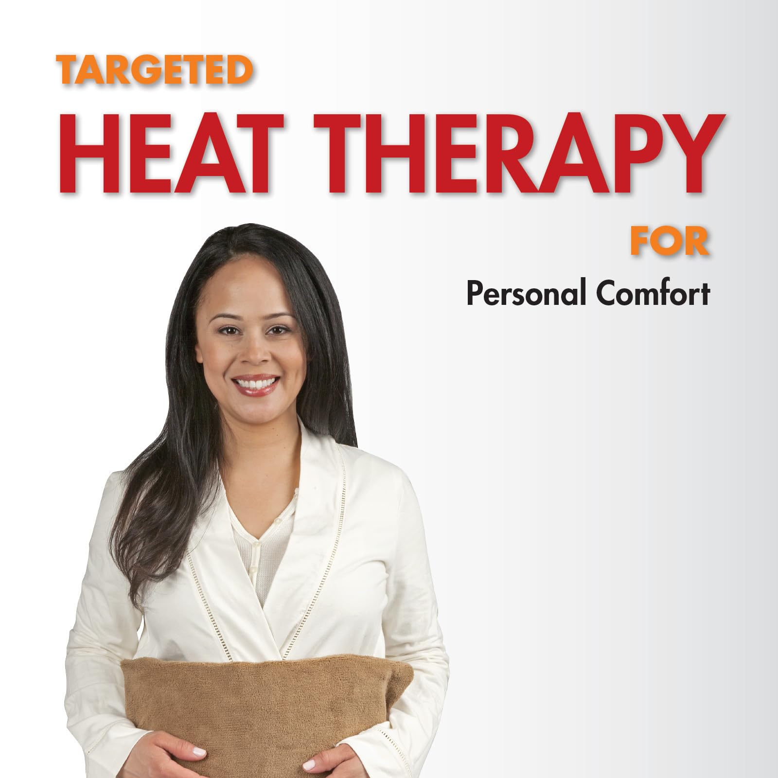 TheraCare Electric Heating Pad | Dry Heat Therapy | 4 Adjustable Heat Settings | 12" x 15" | Comfortable, Soft & Durable