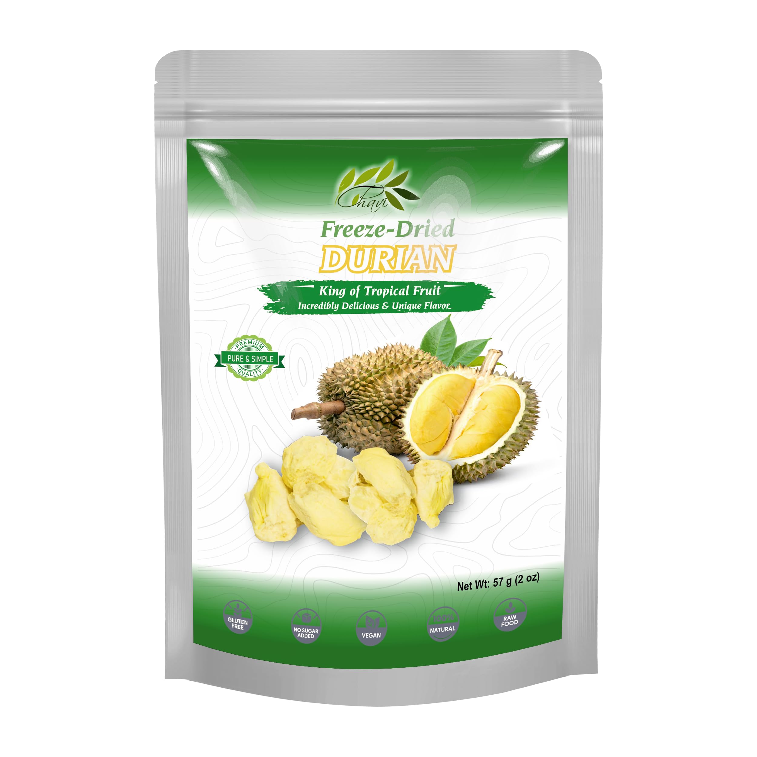 CHAVI Freeze Dried Fruits - Mixed | 6 in 1 | No Added Sugars or Preservatives - Non-GMO, Vegan, Gluten-Free | Gift Box | 230 g | 8.1 oz | 6 Cans