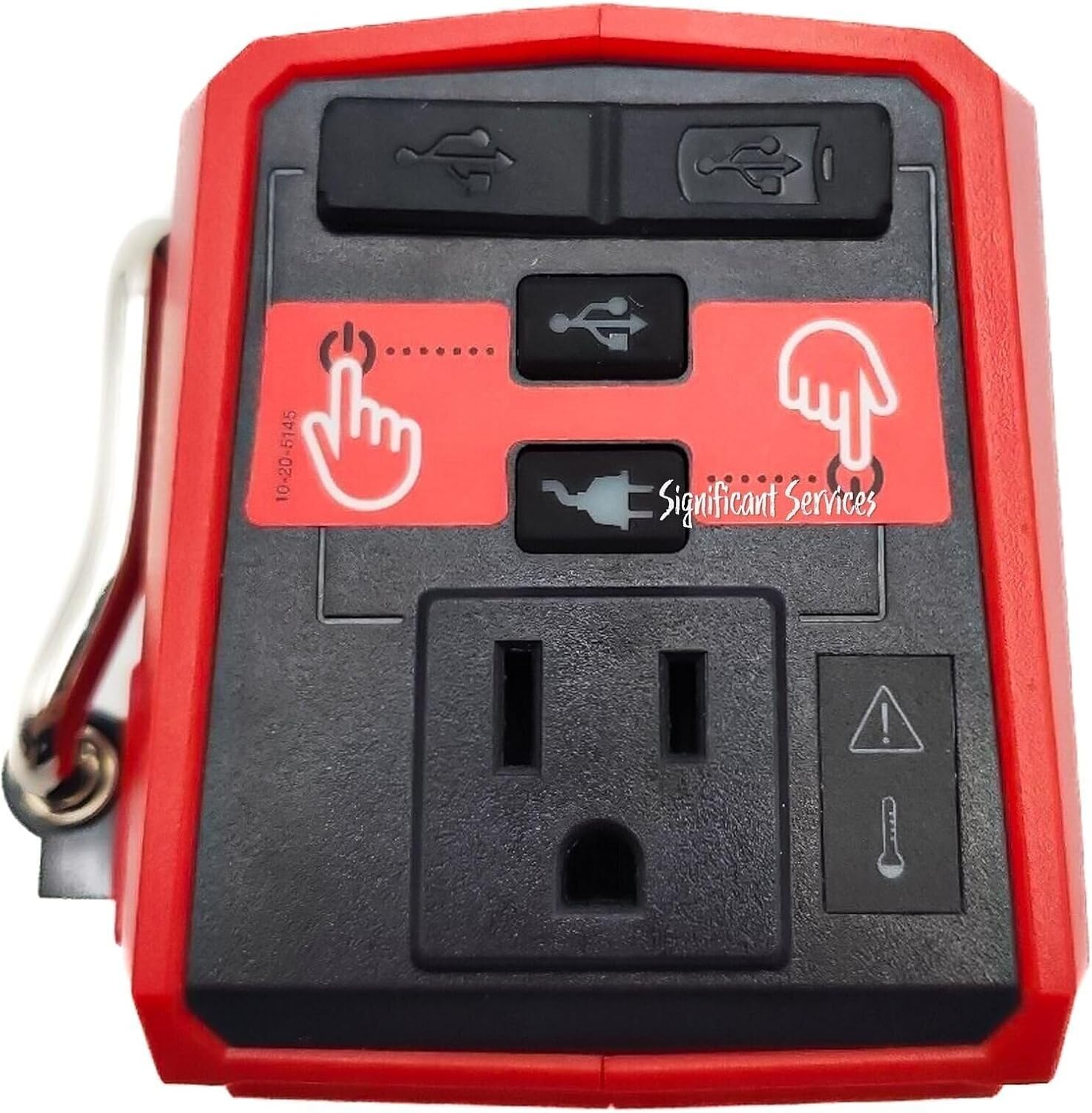 MilwaukeeTool 2846 50 M18 18 Volt 175 Watt Lithium Ion Powered Compact Inverter with 5.0 Ah Battery