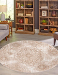 Unique Loom Sofia Collection Area Rug - Grand (2' 2" x 3' 1" Rectangle, Beige/ Ivory)