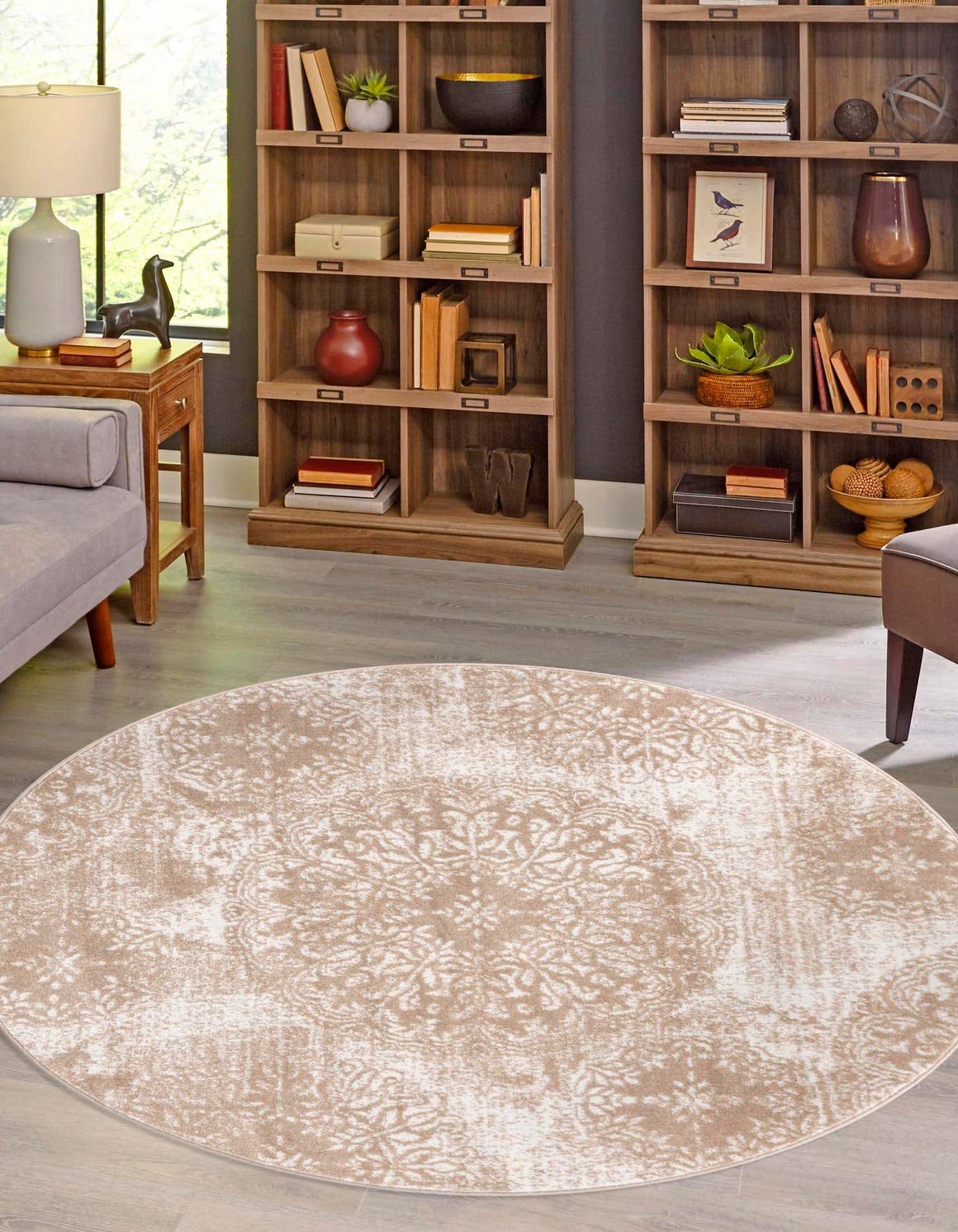 Unique Loom Sofia Collection Area Rug - Grand (2' 2" x 3' 1" Rectangle, Beige/ Ivory)