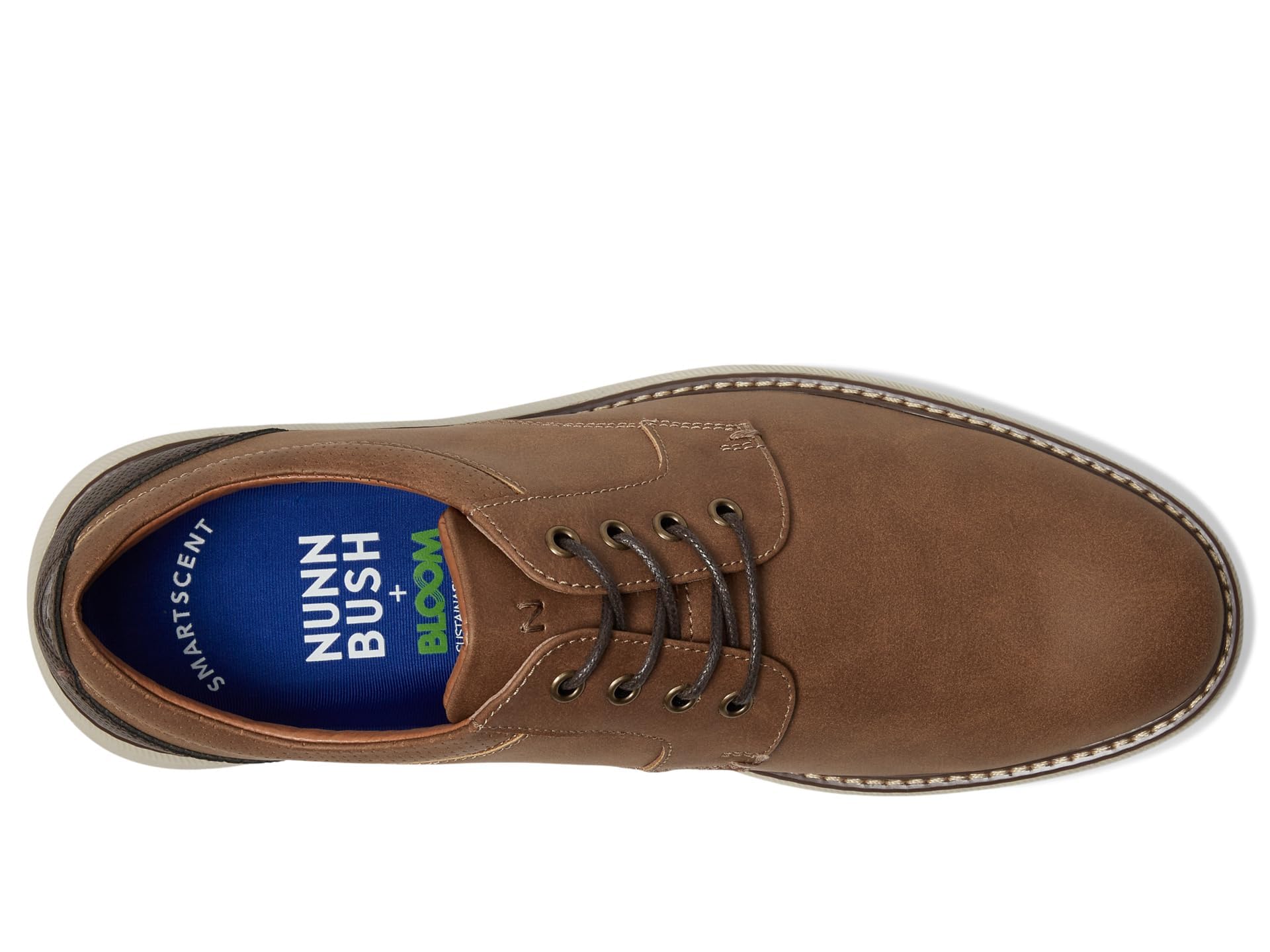 Nunn Bush Chase 2.0 Casual Plain Toe Oxford Contemporary Lace-Up