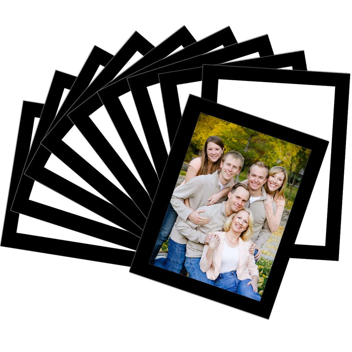 STTMGN Magnetic Picture Frames with Black Border(2.5"X3.5",12 Pack),Mini Wallet Size Magnet Photo Sleeves Pockets/Holder,Decorations for Home/Office/School/Classroom/Party