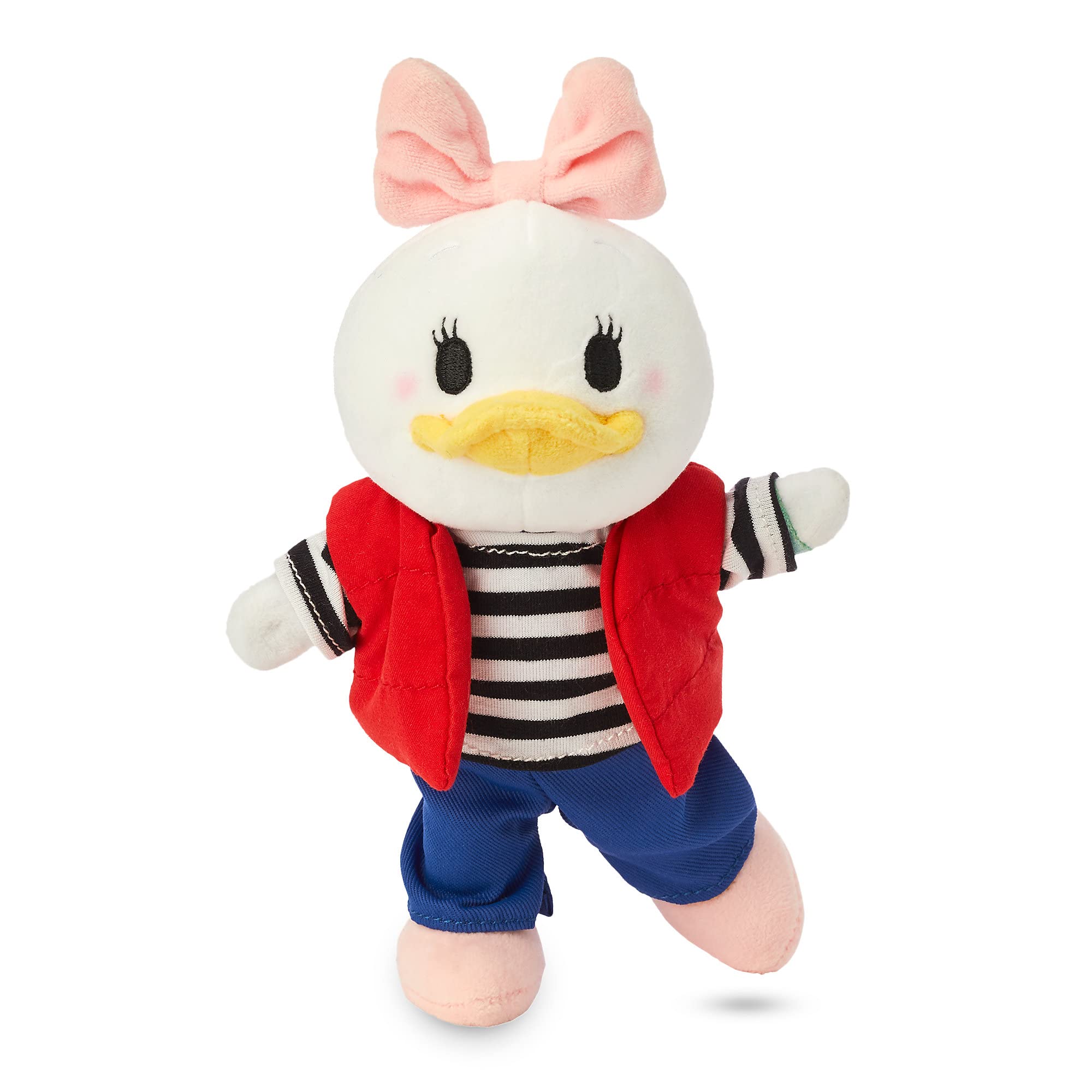 Disney Store Official Angel nuiMOs Plushie - Soft Plush with Embroidered Features, Poseable Hands & Turning Head, Magnetic Hands for Holding, 6 Inches, Dress Up with nuiMOs Outfits