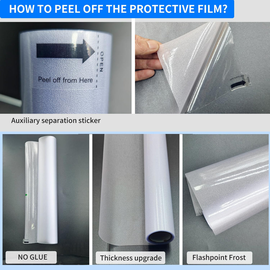 Window Privacy Blinds, Removable Glass Door Privacy Film, Suitable for Bathrooms, Offices, Static Cling Decorative Film, Reusable Window Stickers (Blinds, 17.5 x 78.7 inch)