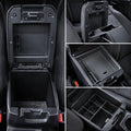 Carlimeki Center Console Organizer (3-piece set) for Tacoma 2016-2023 - for Tacoma Accessories