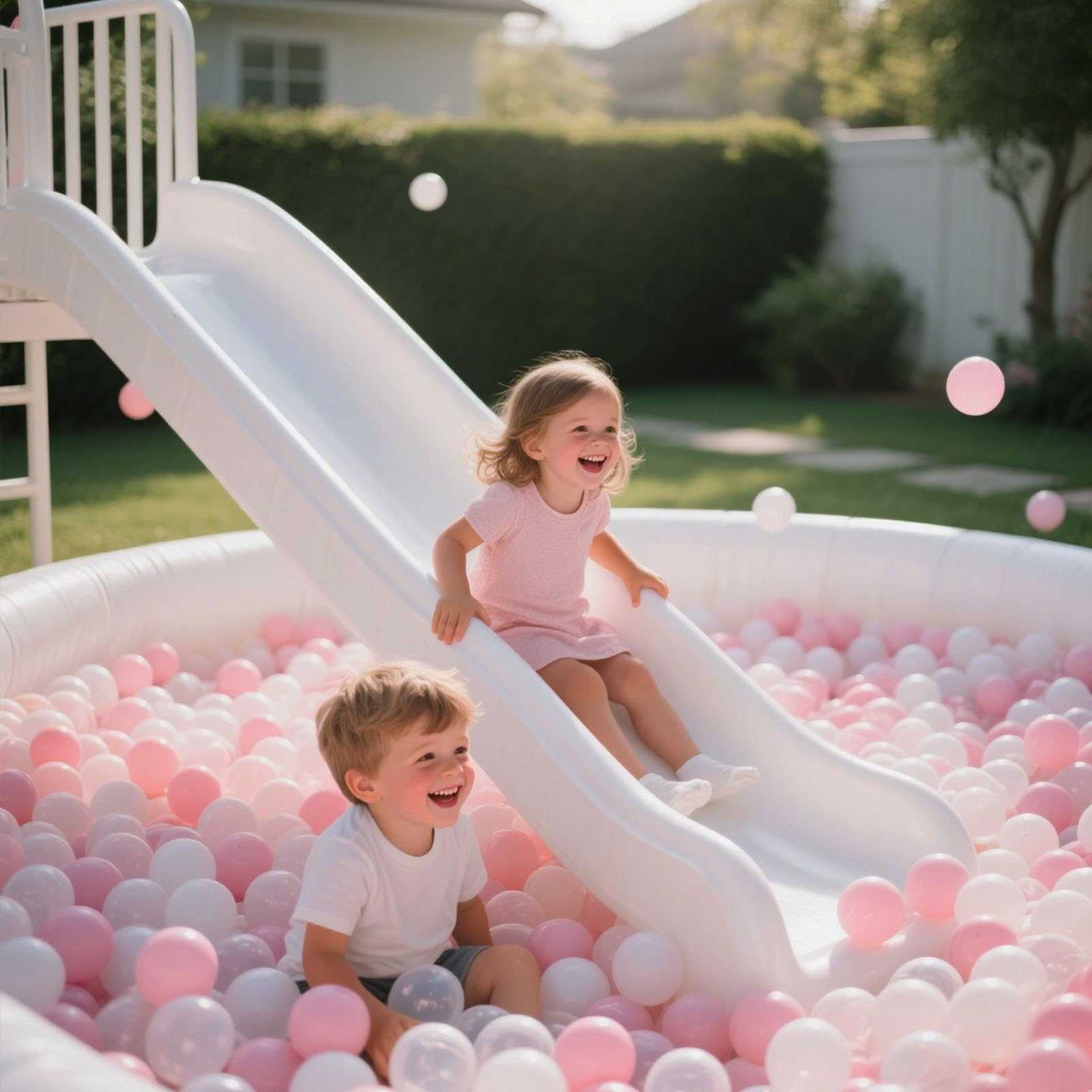 GOGOSO Ball Pit Balls for Toddler, Baby Plastic Playballs Kids Soft Pastel Pelotas Non-Toxic BPA-Free,Mix Color,100 Balls
