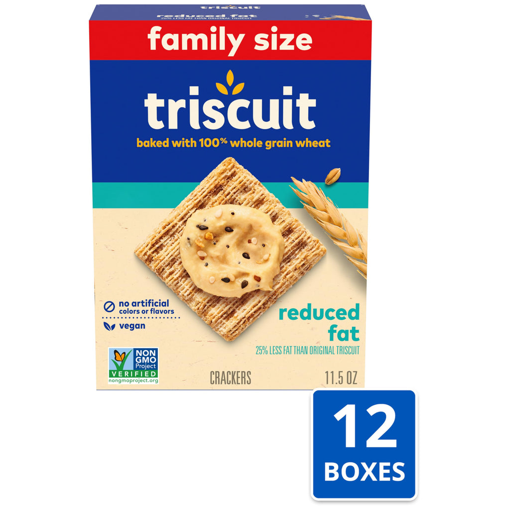Triscuit Reduced Fat Whole Grain Wheat Crackers, 7.5 oz