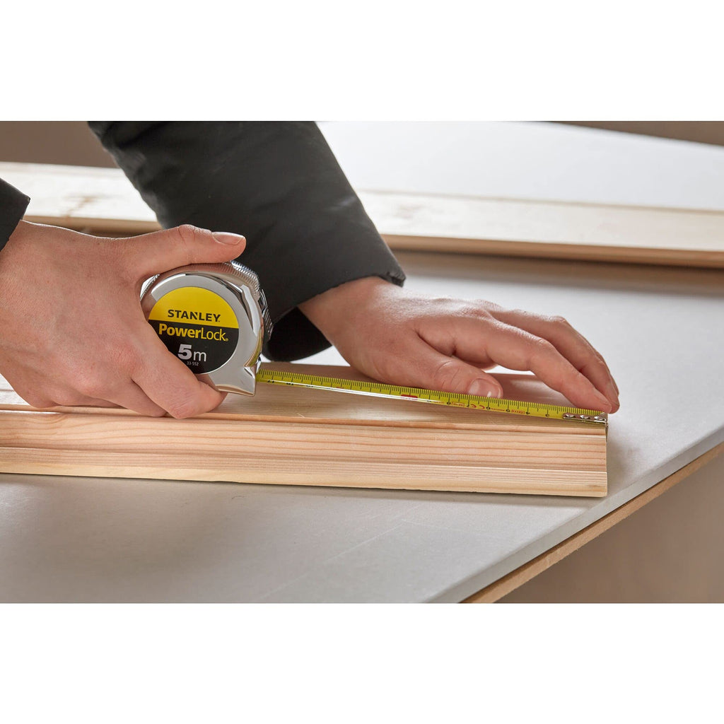 Stanley 33-231 3-Meter x 1/2-Inch Heavy Duty Powerlock Tape Rule With Metal Case