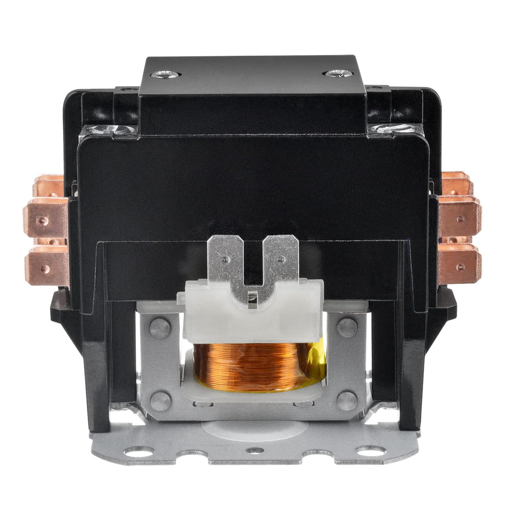 BOJACK 2 Poles FLA 30 Amp Coil 24 VAC Air Conditioner Condenser Compressor Contactor Motor Definite Purpose AC Contactor