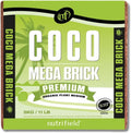 Coco Mega Brick 5kg | Compressed Coconut Coir Block Expands to 55L | Premium Quality Hydroponic Growing Medium, Pre-Buffered, Low EC Substrate for Indoor Outdoor Plants