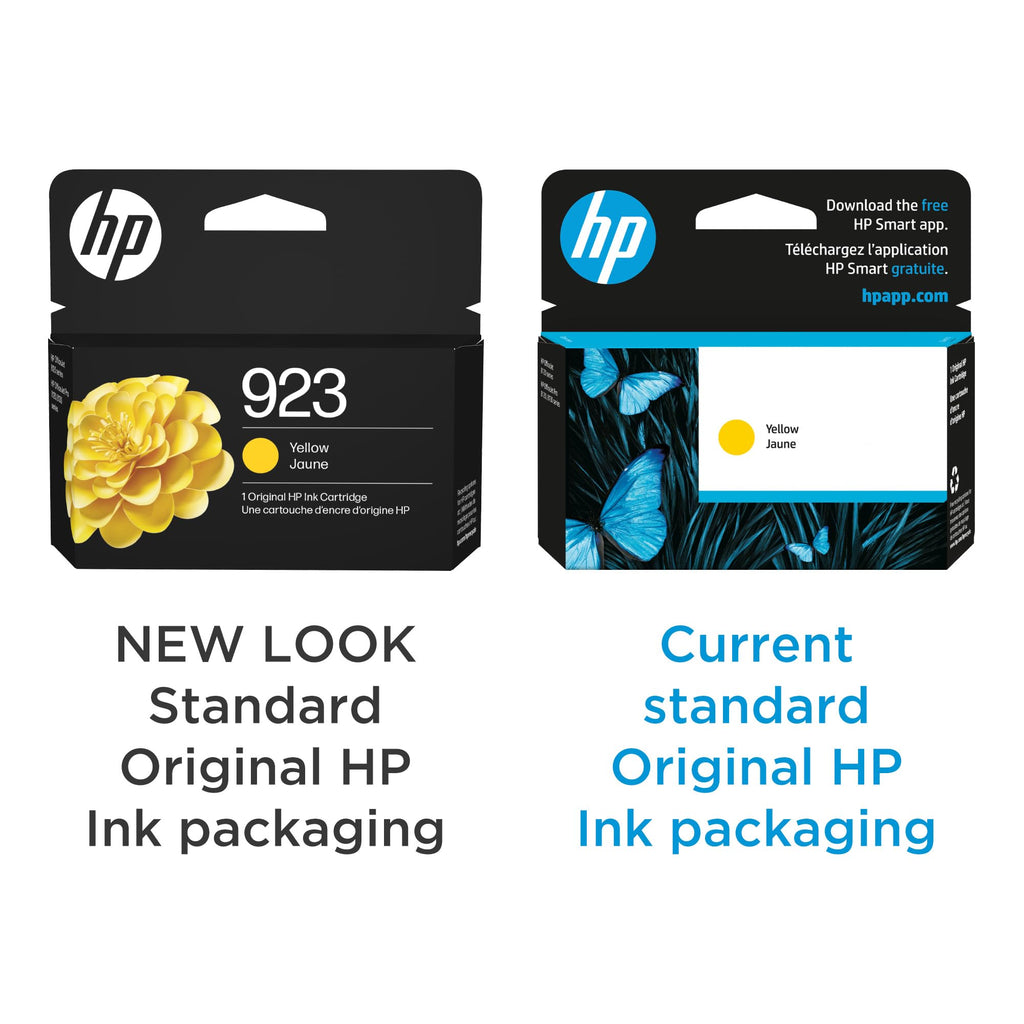 HP 923 Cyan Ink Cartridge | Works with OfficeJet 8120, Pro 8130 Series | 4K0T0LN