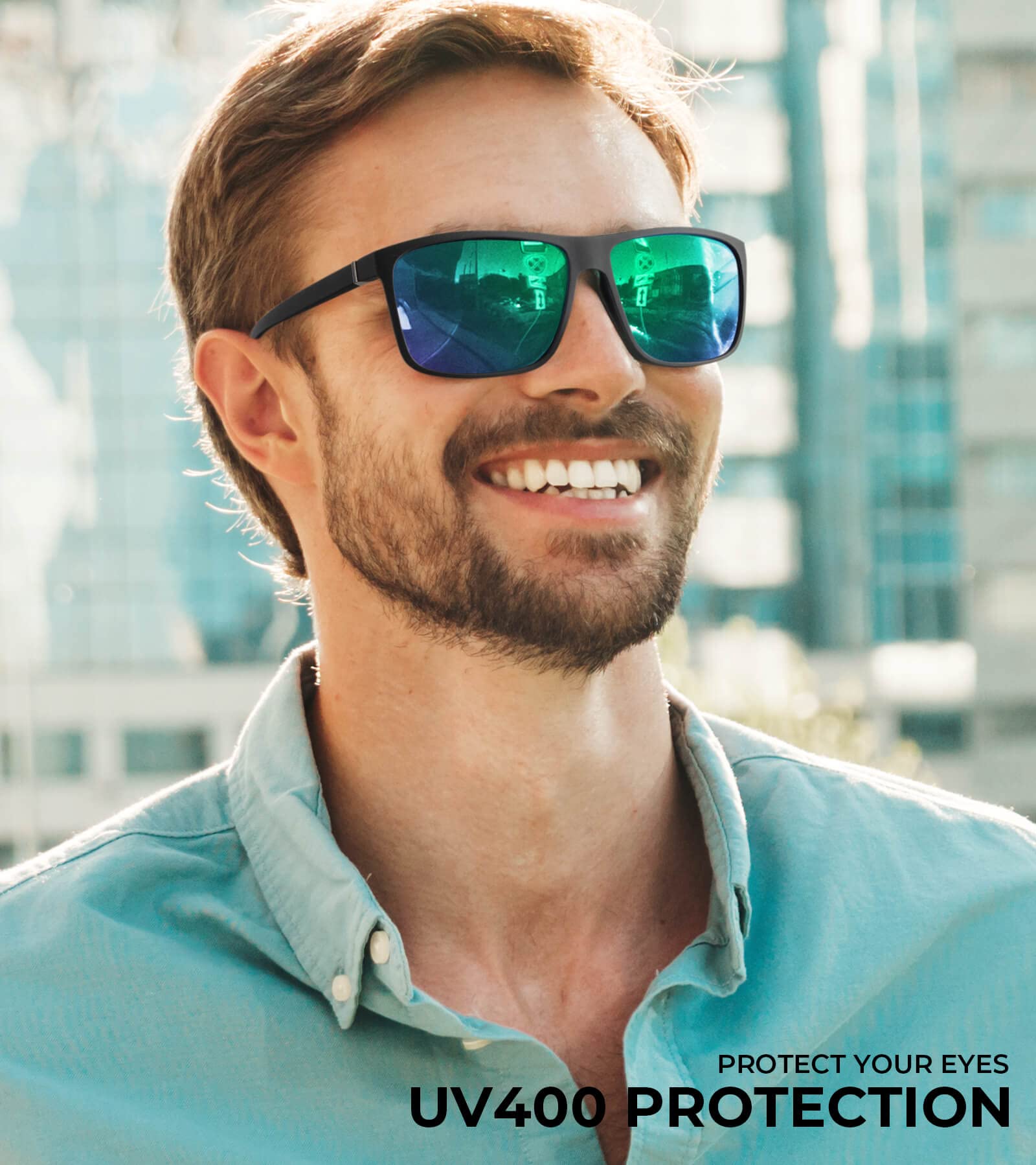 KALIYADI Polarized Sunglasses for Men and Women, Mens Sun Glasses with UV Protection for Driving Fishing Golf (3 Packs)