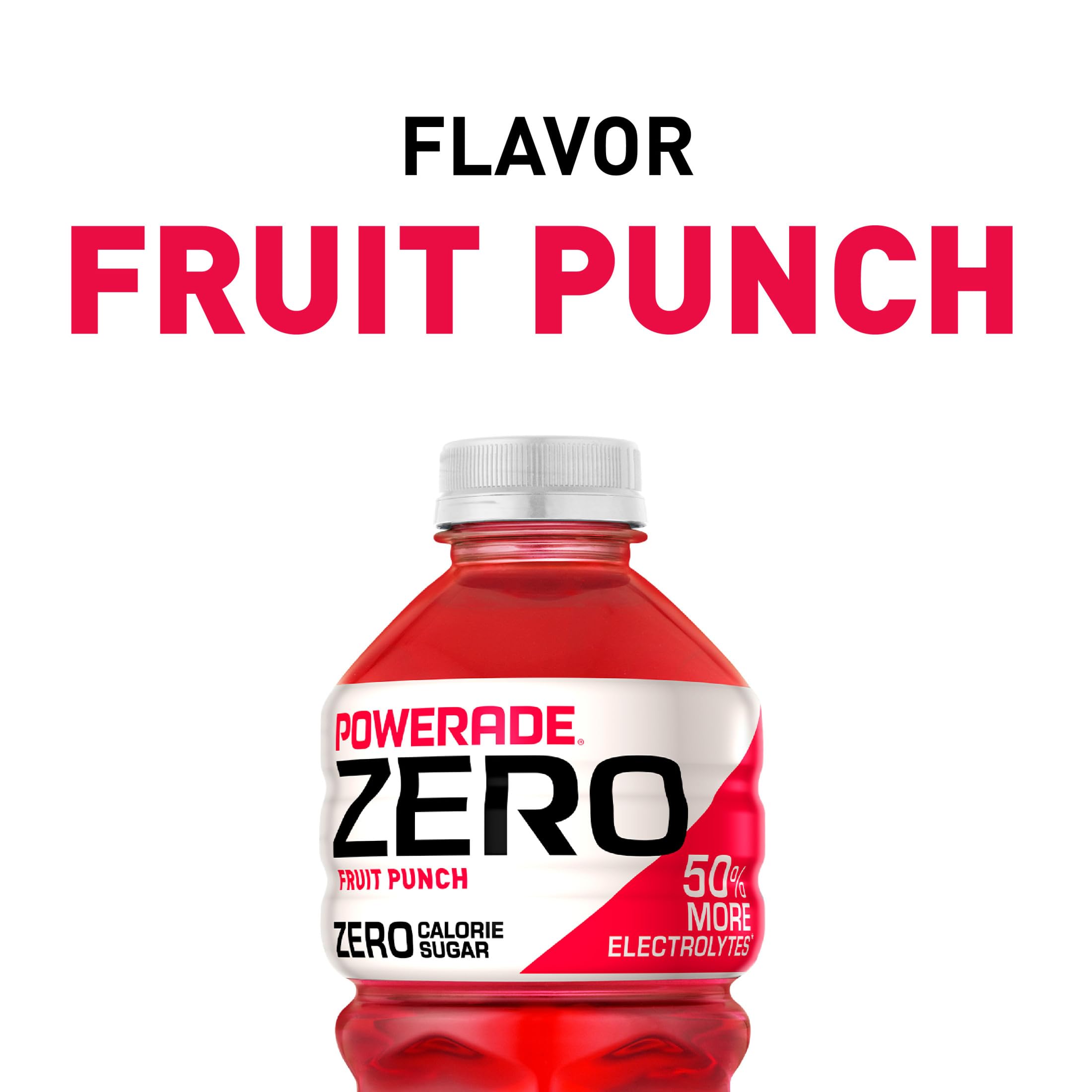 POWERADE White Cherry Zero, 28 Fl oz