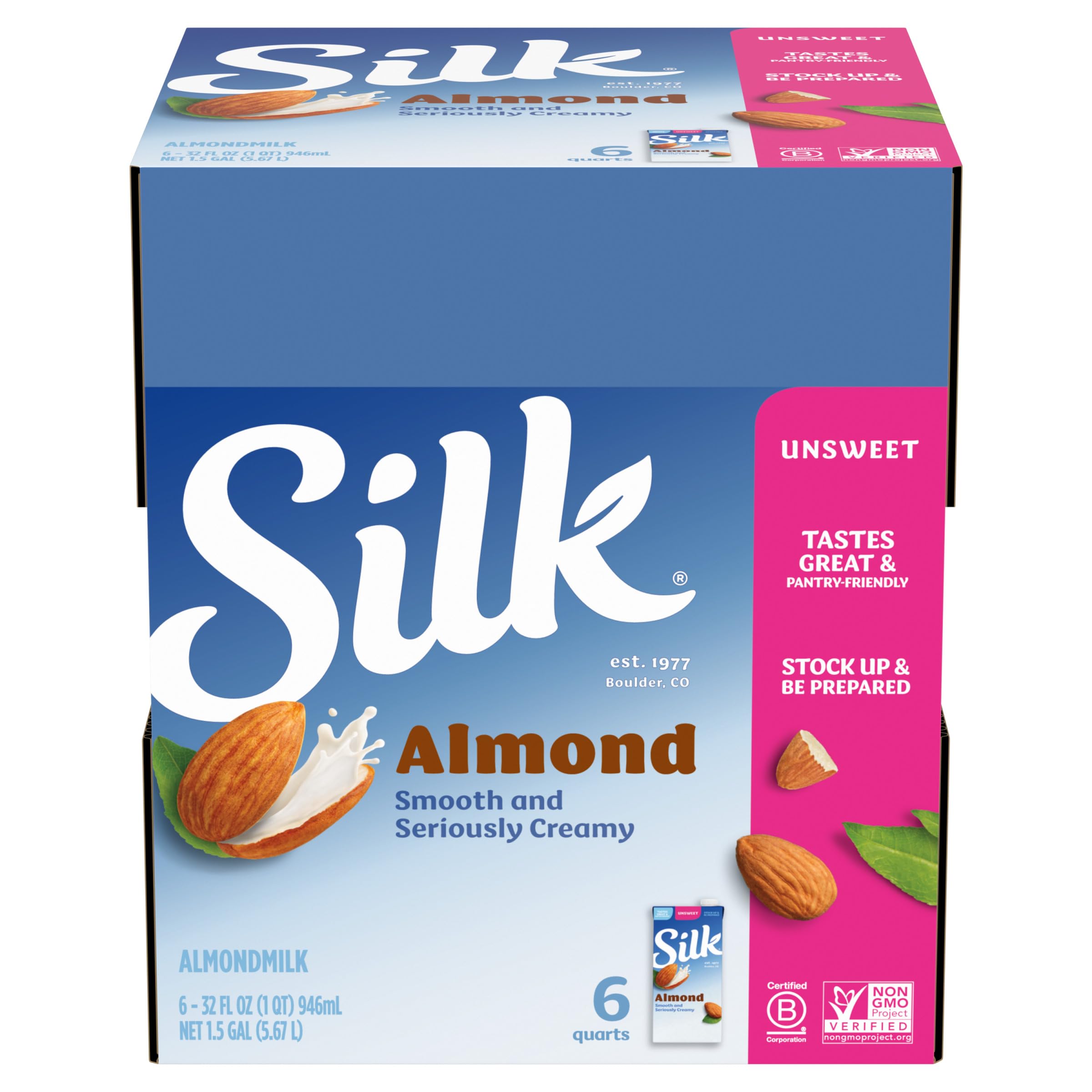 Silk Dark Chocolate Almond Milk