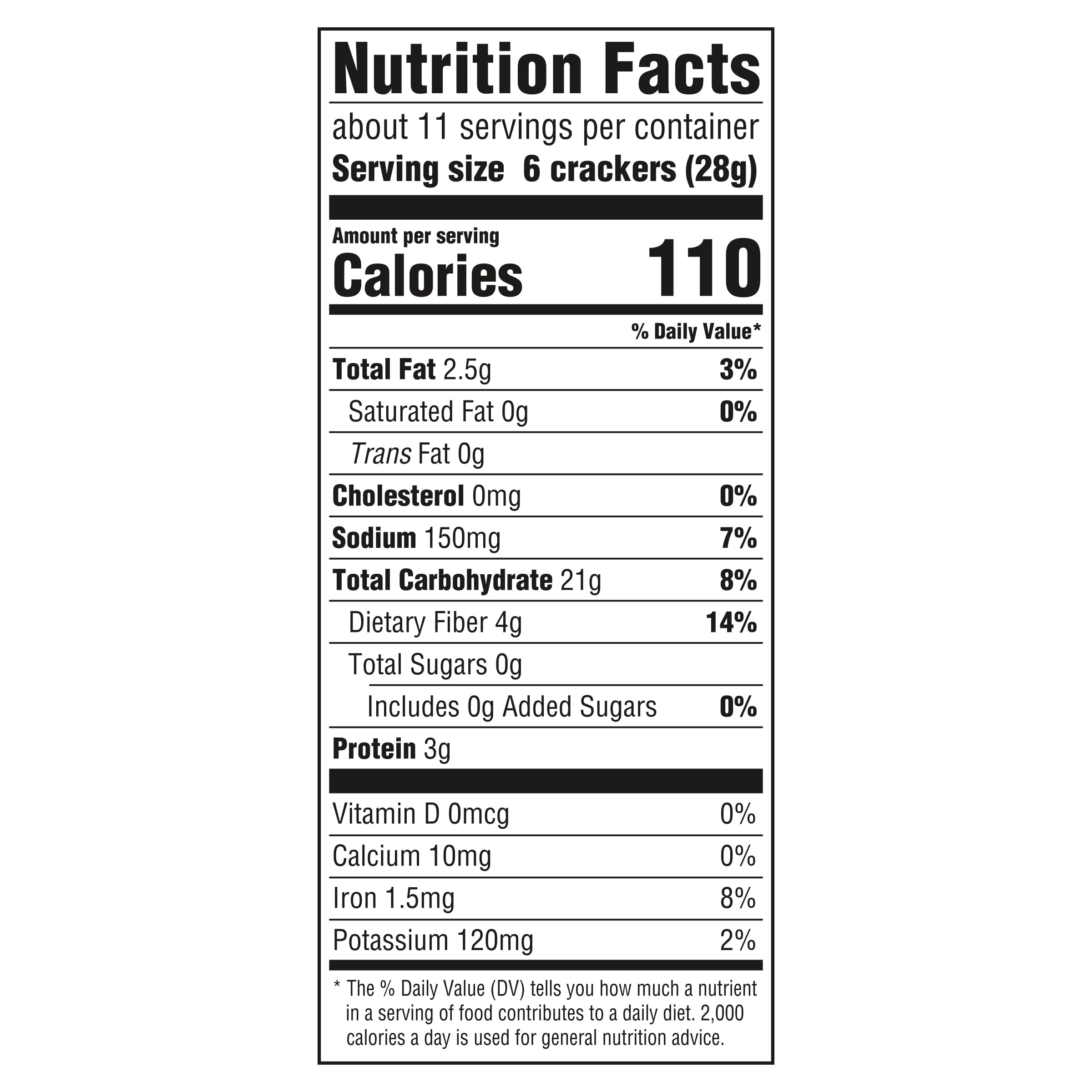 Triscuit Reduced Fat Whole Grain Wheat Crackers, 7.5 oz