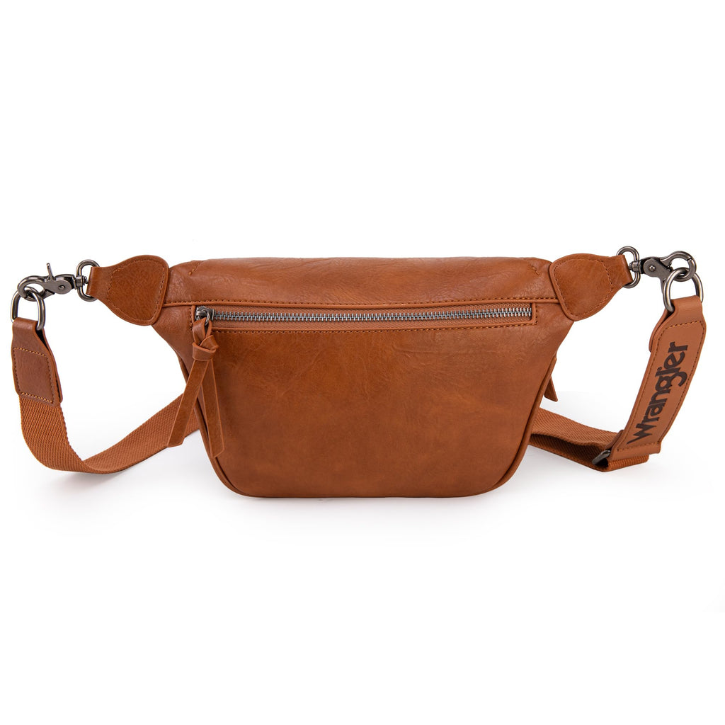 Wrangler Crossbody Bags for Women Large Fanny Packs Bum Bag Travel Belt Bags Sling Purse